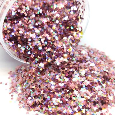 Chunky Glitter Baby Pink Iridescent Mix Chunky Glitter Baby Pink Iridescent Mix